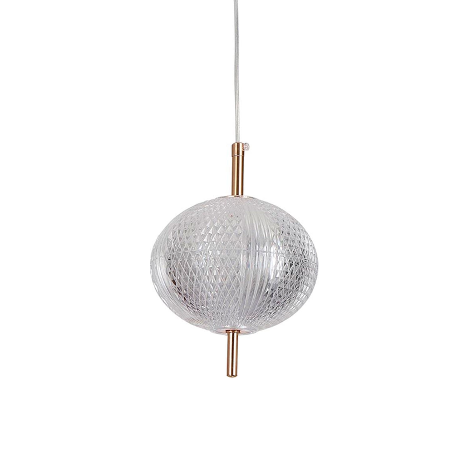 Lámpara Colgante LED Pantalla Acrílica Estilo Elegante 6W